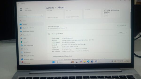 Refurbrished Laptop HP Elitebook - Image 4